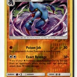 Pokemon Card Toxicroak Reverse Holo LP SM - Forbidden Light 64/131
