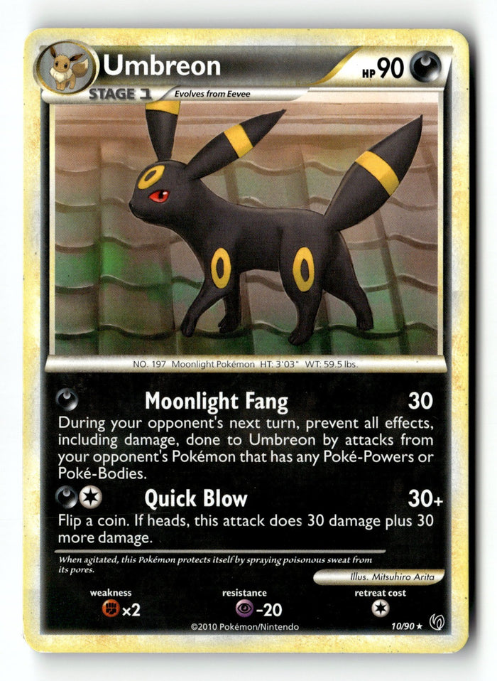 Pokemon Card Umbreon - 10/90 LP Deck Exclusives 10/90