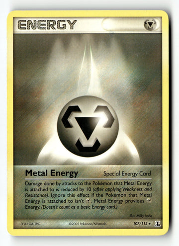 Pokemon Card Metal Energy (Special) LP Delta Species 107/113