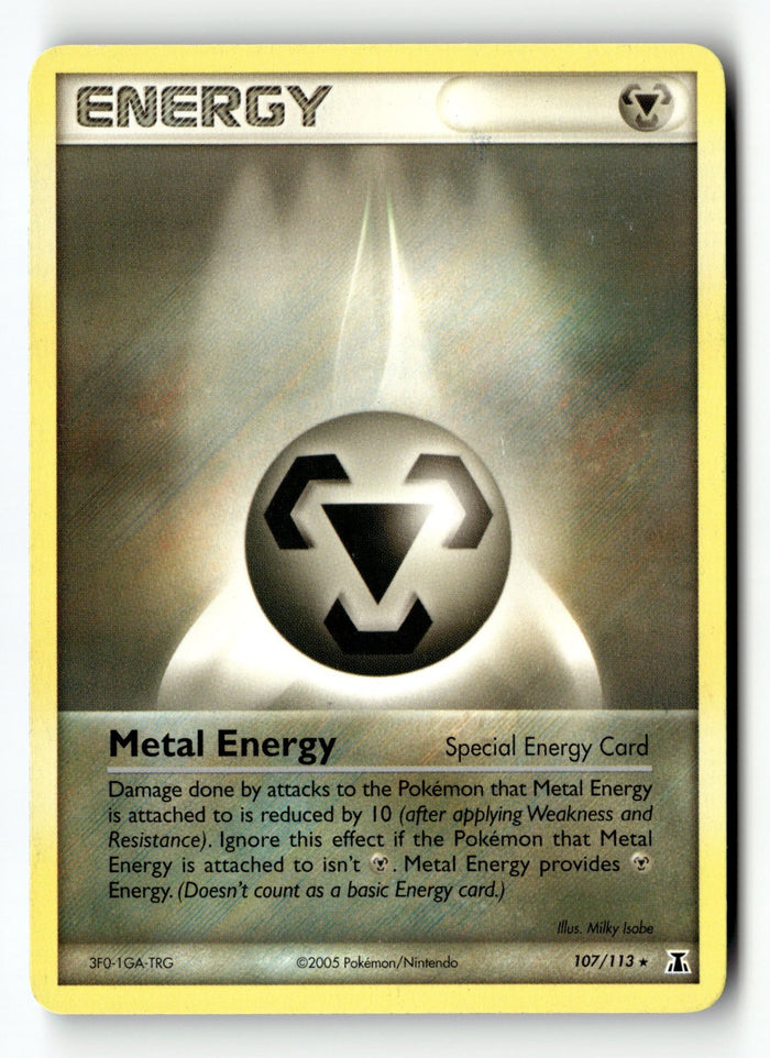 Pokemon Card Metal Energy (Special) LP Delta Species 107/113