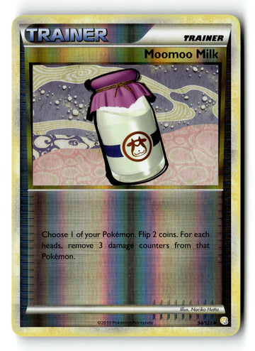 Pokemon Card Moomoo Milk Reverse Holo LP HeartGold SoulSilver 94/123