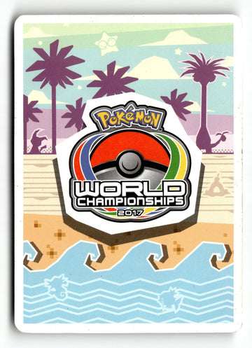 Pokemon Card Tapu Lele GX LP  World Championship 2017 60/145 (back)