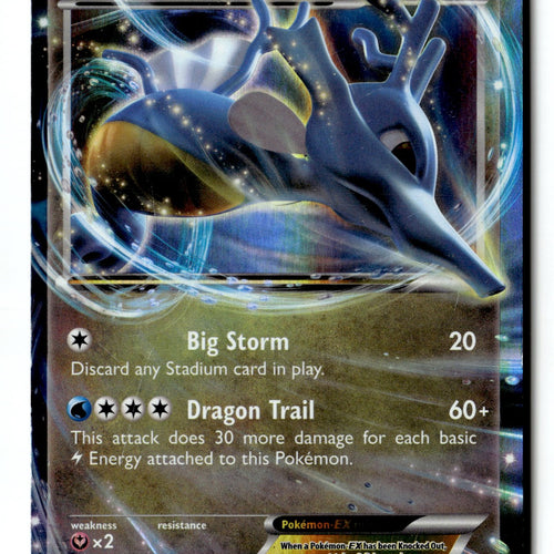 Pokemon Card Kingdra EX LP XY - Fates Collide Ultra Rare 73/124