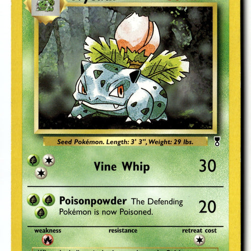 Pokemon Card Ivysaur LP Legendary Collection Uncommon 047/110
