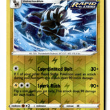 Pokemon Card Zebstrika Reverse Holo LP SWSH06: Chilling Reign 051/198