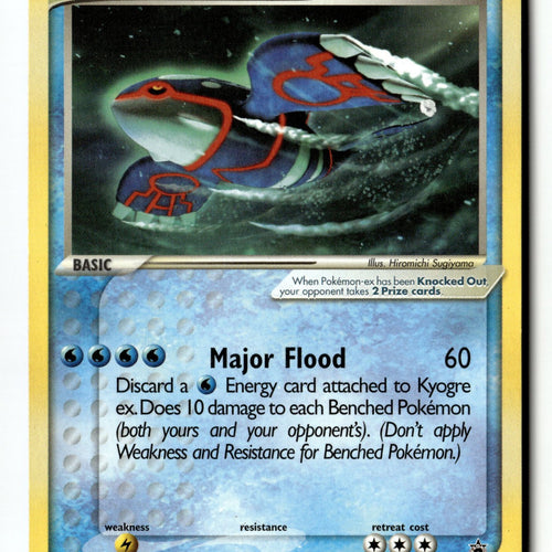 Pokemon Card Kyogre ex - (Nintendo Power Magazine) LP Nintendo Promos Promo 001