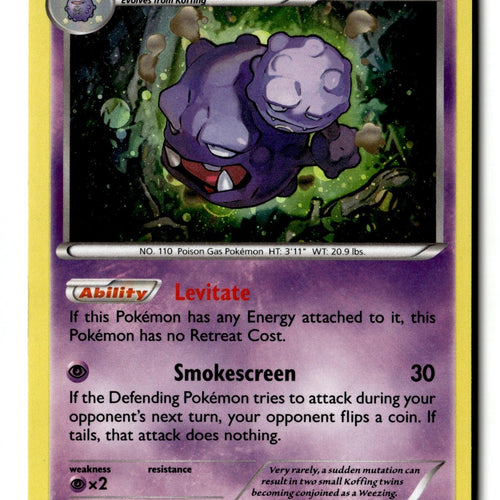 Pokemon Card Weezing - Holo LP XY Promos XY163