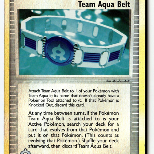 Pokemon Card Team Aqua Belt LP Team Magma vs Team Aqua 76/95