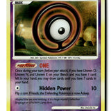 Pokemon Card Unown [O] Reverse Holo LP Secret Wonders 70/132