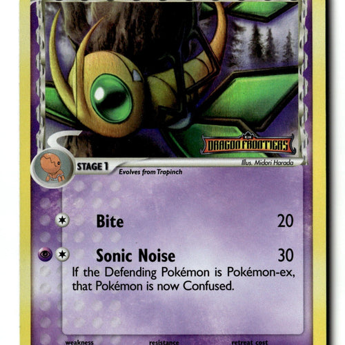 Pokemon Card Vibrava -Delta Species  Reverse Holo LP Dragon Frontiers 42/101