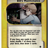 Pokemon Card Bill's Maintenance LP Expedition Reverse Holo Uncommon 137/165