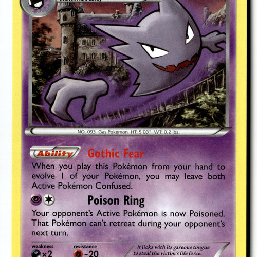Pokemon Card Haunter LP Generations Uncommon 34/83