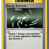 Pokemon Card Energy Removal LP Base Set (Shadowless) 1st Edition 092/102