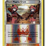 Pokemon Card Team Magma Grunt Reverse Holo LP Double Crisis 30/34