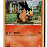 Pokemon Card Tepig - 3/12 Holo LP McDonald's Promos 2011 3/12