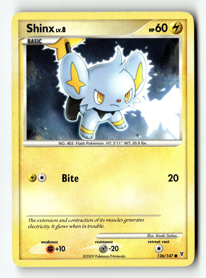 Pokemon Card Shinx LP Supreme Victors 126/147