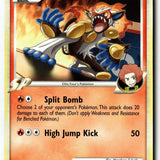 Pokemon Card Infernape E4 LP Rising Rivals Uncommon 43/111