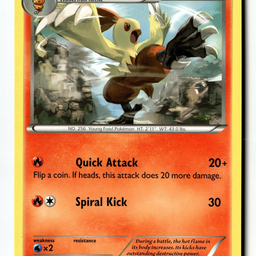 Pokemon Card Combusken LP XY - Primal Clash Uncommon 27/160