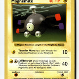 Pokemon Card Magnemite Unlimited LP Base Set (Shadowless) 053/102