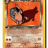 Pokemon Card Dark Magcargo LP Neo Destiny 1st Edition Rare 018/105