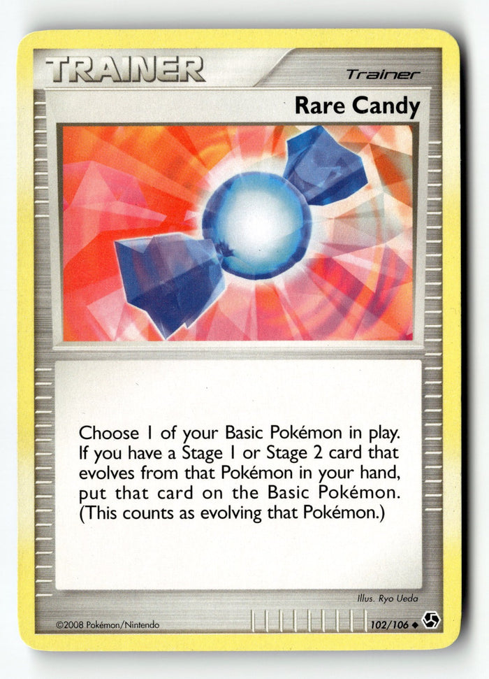 Pokemon Card Rare Candy Normal LP Great Encounters Uncommon 102/106