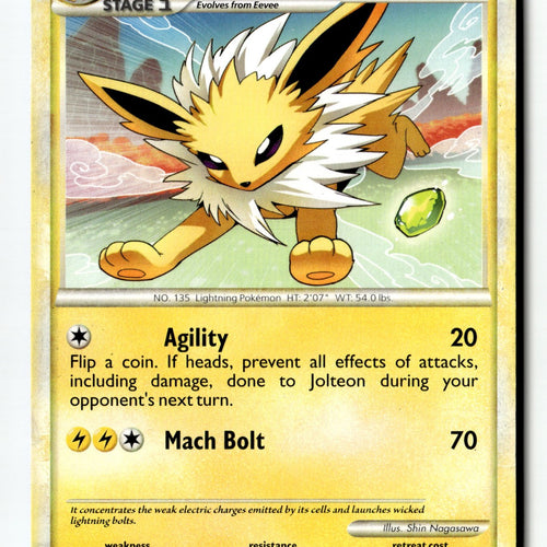 Pokemon Card Jolteon LP Undaunted Uncommon 28/90