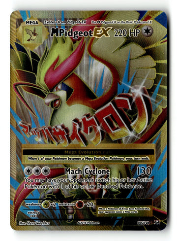 Pokemon Card M Pidgeot EX (Full Art) Holo LP XY - Evolutions 105/108