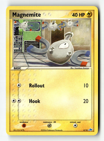 Pokemon Card Magnemite Normal LP EX Trainer Kit 1: Latias & Latios 4/10