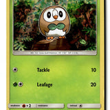 Pokemon Card Rowlet - 1/12 Holo LP McDonald's Promos 2017 Promo 1/12