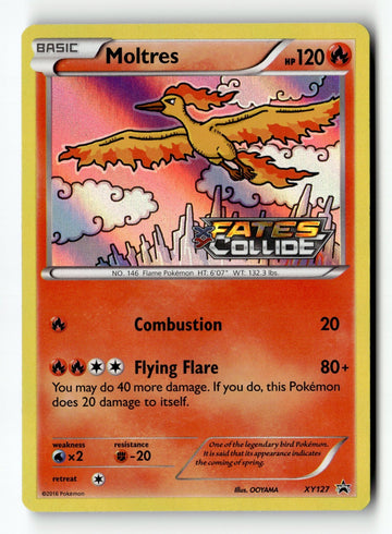 Pokemon Card Moltres (Prerelease) Holo LP XY Promos XY127