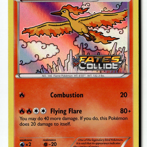 Pokemon Card Moltres (Prerelease) Holo LP XY Promos XY127