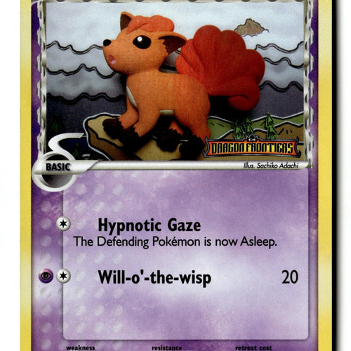 Pokemon Card Vulpix (Delta Species) Reverse Holo LP Dragon Frontiers 70/101