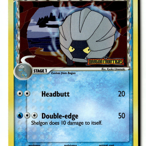 Pokemon Card Shelgon (Delta Species) Reverse Holo LP Dragon Frontiers 38/101