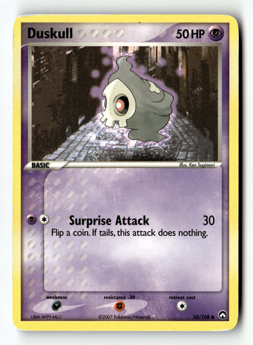 Pokemon Card Duskull LP Power Keepers Common 50/108