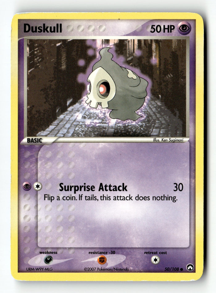 Pokemon Card Duskull LP Power Keepers Common 50/108