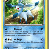 Pokemon Card Glaceon LP XY - Furious Fists Rare 19/111
