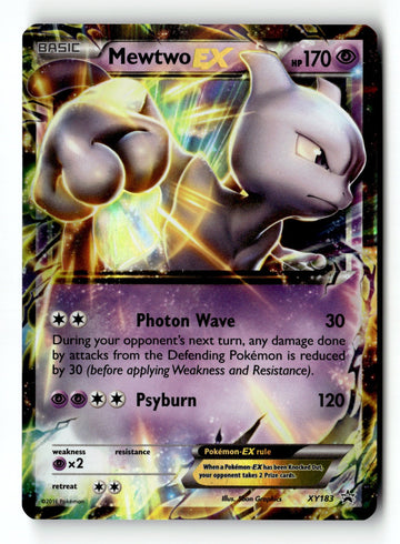 Pokemon Card Mewtwo EX Holo LP XY Promos XY183