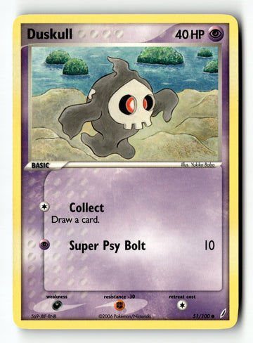 Pokemon Card Duskull LP Crystal Guardians Common 51/100