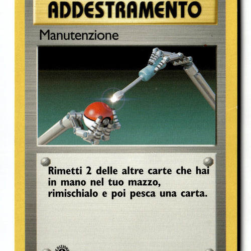 Pokemon Card Maintenance 1st Edition LP Base Set Shadowless 083/102 ITALIAN