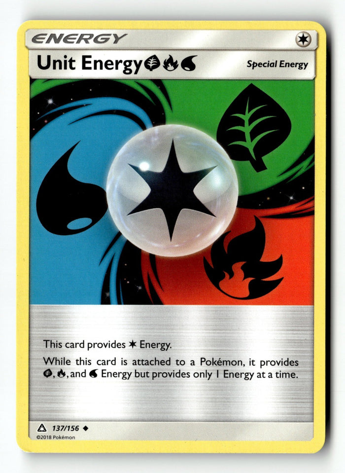 Pokemon Card Unit Energy GRW LP SM - Ultra Prism 137/156