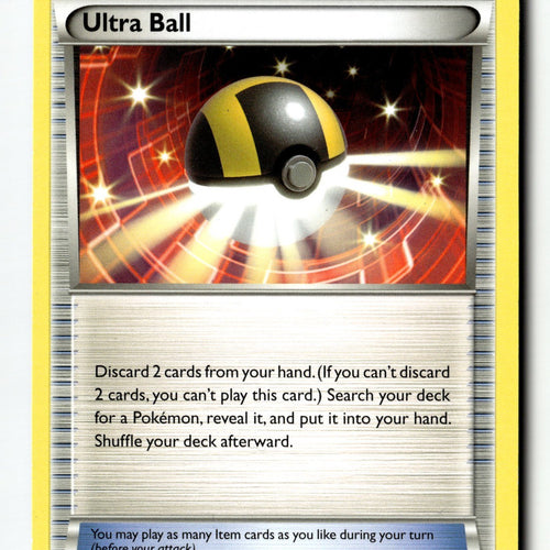 Pokemon Card Ultra Ball LP XY - Fates Collide 113/124