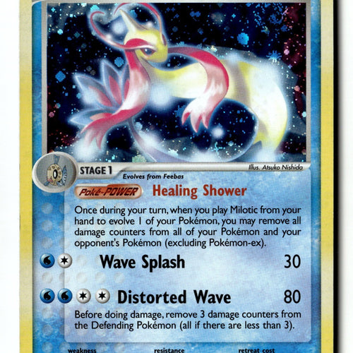 Pokemon Card Milotic Holo LP Hidden Legends 12/101