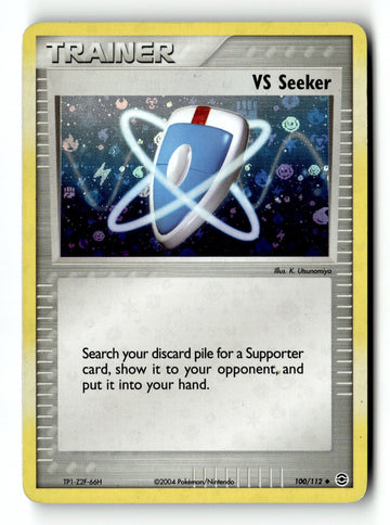 Pokemon Card VS Seeker Reverse Holo LP FireRed & LeafGreen 100/112