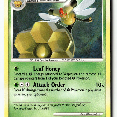 Pokemon Card Vespiquen LP Diamond and Pearl 39/130