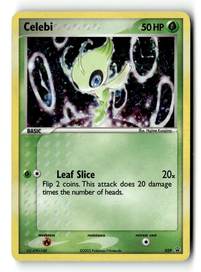 Pokemon Card Celebi - (EX Collector's Carry Tin) LP Nintendo Promos Promo 029