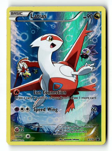 Pokemon Card Latias (Full Art Promo) LP XY Promos Promo XY78