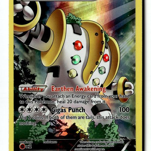 Pokemon Card Regigigas Full Art Promo Holo LP XY Promos XY82