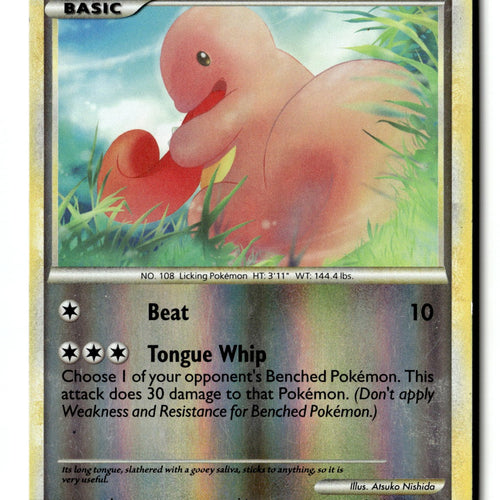 Pokemon Card Lickitung LP Triumphant Reverse Holo Common 66/102