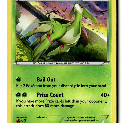 Pokemon Card Virizion Holo LP XY - Ancient Origins 12/98
