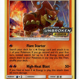 Pokemon Card Volcanion - (Prerelease) [Staff] Holo LP SM Promos SM179